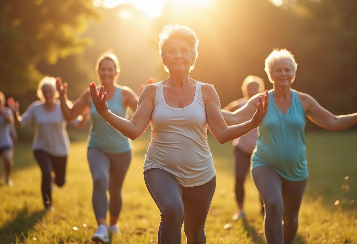 Інструктор надає персональну підтримку учасниці під час виконання асани